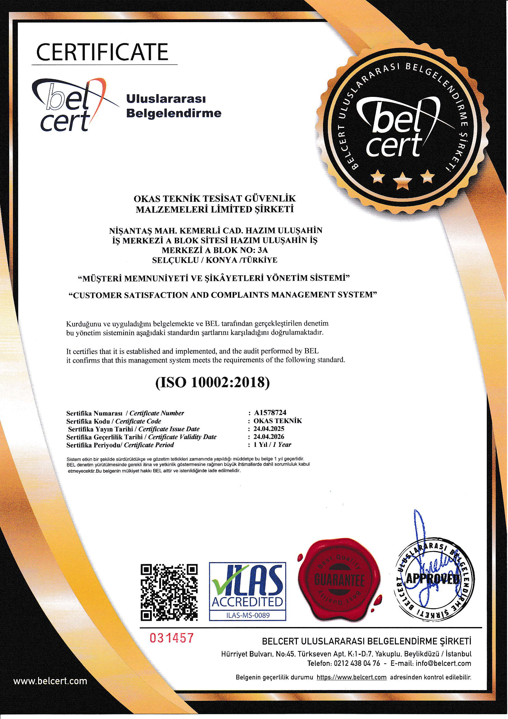 ISO 10002:2018