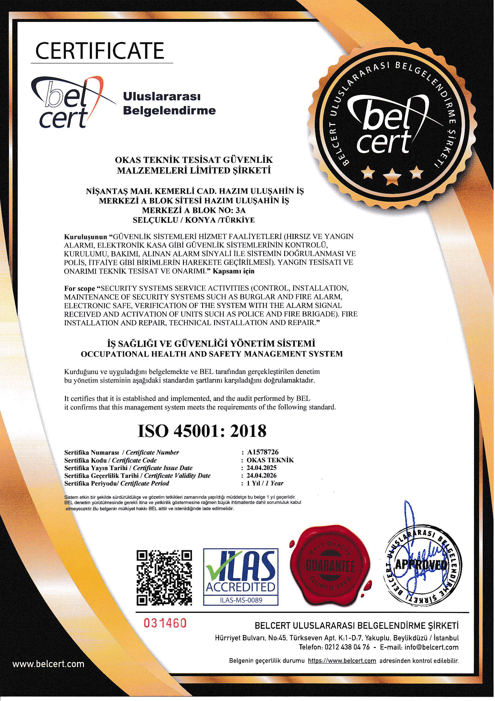 ISO 450001:2018